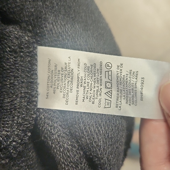 NWOT Lou & Grey Sweatshirt, Gray/White/Tan, Women's Size Small - Picture 5 of 5